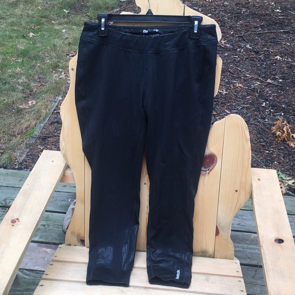 Reebok Speedwick Leggings with reflective black